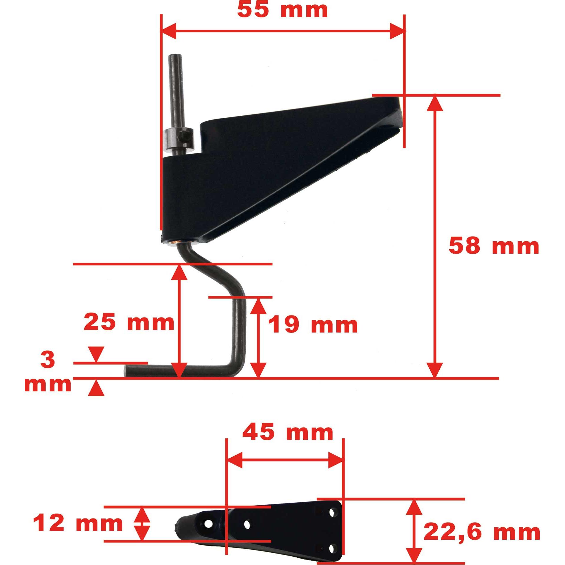 Thumbnail - Du-Bro Spornradhalter-Set 1:4