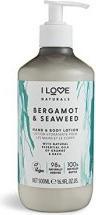 Immagine prodotto I LOVE Naturals Lozione per mani e corpo balsamo do ciała i rąk Bergamotto e alghe 500ml (500 ml)