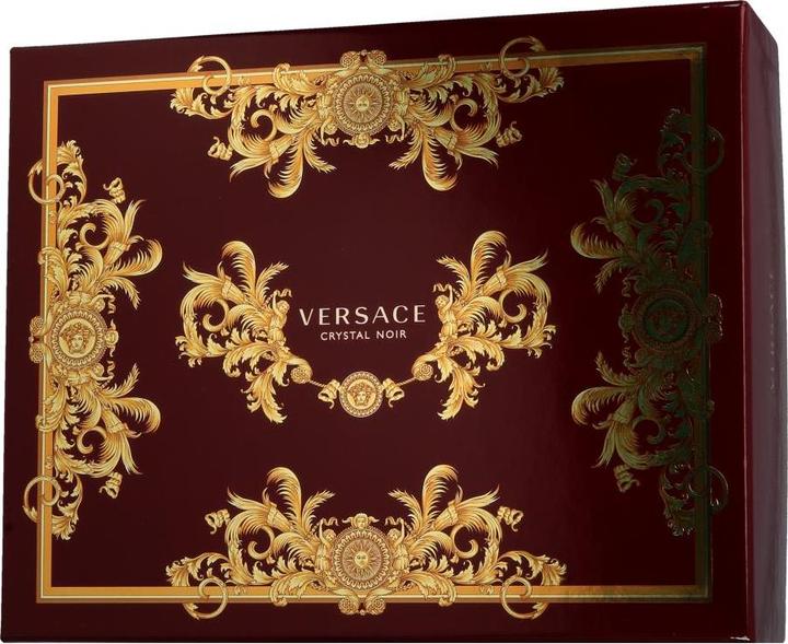 Image du produit Versace Crystal Noir Christmas 2024 Eau de Parfum / BShower Gel / Body Lotion (Coffret de parfum)