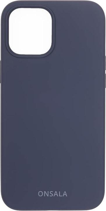 Carl ONSALA Couverture mobile en silicone bleu cobalt (Apple iPhone 12, Apple iPhone 12 Pro)