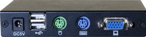 Actual product image Dexlan KVM extension VGA and USB up to 100 meters