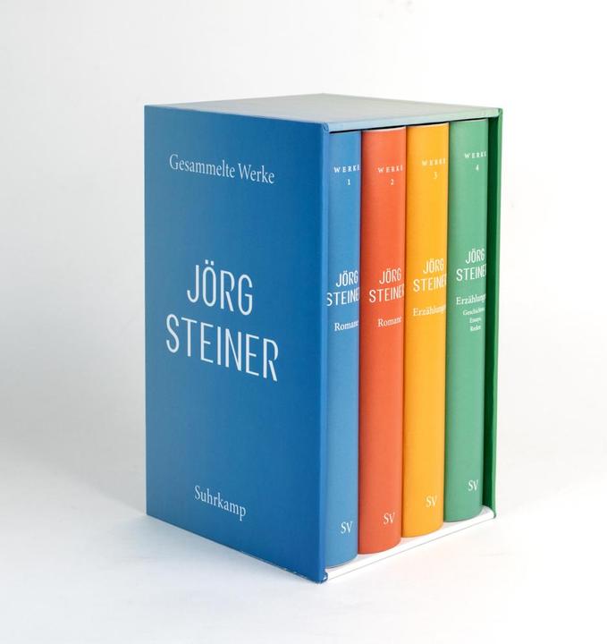 Produktbild Gesammelte Werke (Deutsch, Jörg Steiner, 2021)