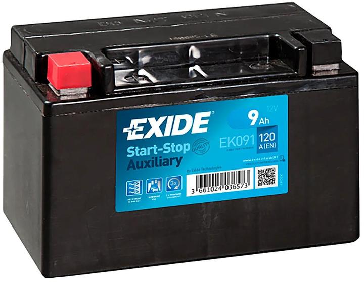 Exide Start-Stop Aux. (12 V, 9 Ah)
