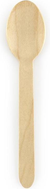 Produktbild Partydeco Kaffeelöffel aus Holz (100St.) (100 x)