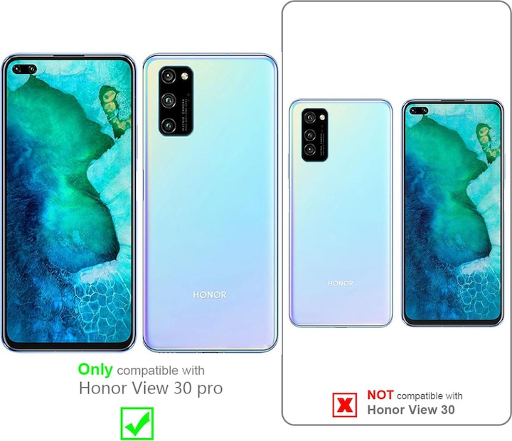 Image du produit Cadorabo Couverture look jeans Book (Honor View 30 Pro)