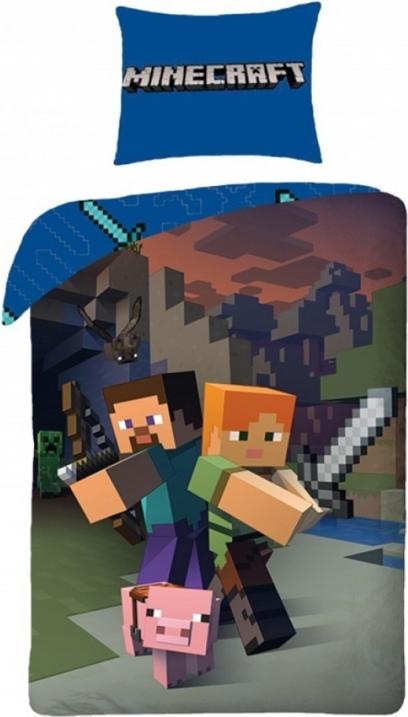 Actual product image Halantex Minecraft - Bedding - 140 x 200 cm + 70 x 90 cm
