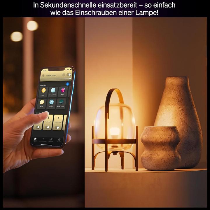Produktbild Philips Hue Hue A60 - E27 pre - 810 - 4-pak (E27, 810 lm, 4x)
