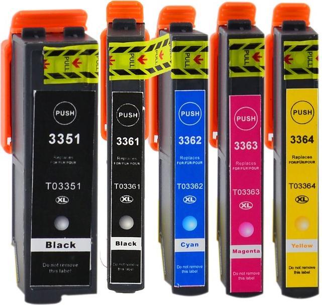 Produktbild Hermex Alternative Tintenpatrone zu Epson 33 XL (M, C, Y, PBK, BK)