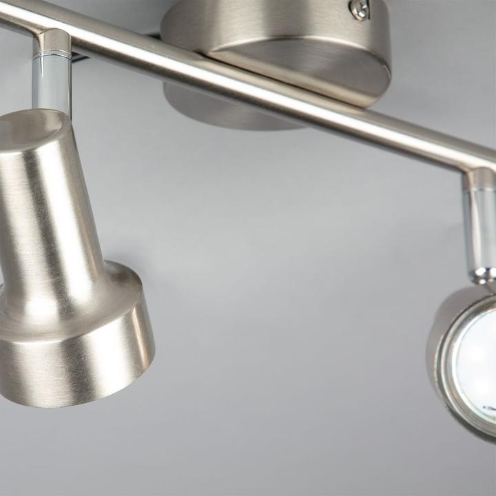 Produktbild Briloner LED Deckenleuchte, matt-nickel, 2xLED/GU10/3W (260 lm, GU10)