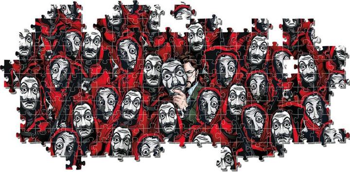 Produktbild Clementoni Haus des Geldes: Masken - Dali (1000 Teile) (1000 Teile)