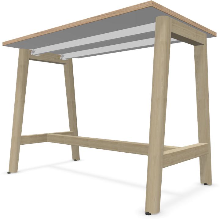 Actual product image Narbutas Nova Wood high table (120 x 70 x 90 cm)