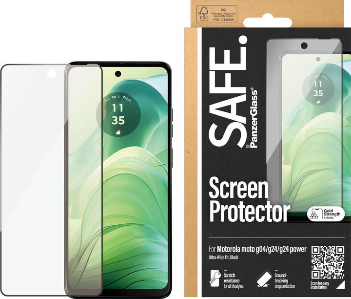 Actual product image Safe Ultra-Wide Fit (1 Piece, Motorola Moto G04, Motorola Moto G24 Power, Motorola Moto G24)