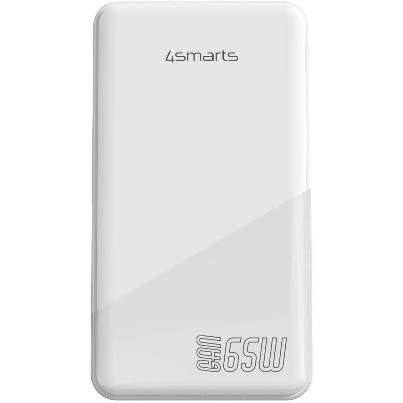 Thumbnail - 4smarts FlatPlug Duos (65 W), USB Ladegerät, Weiss