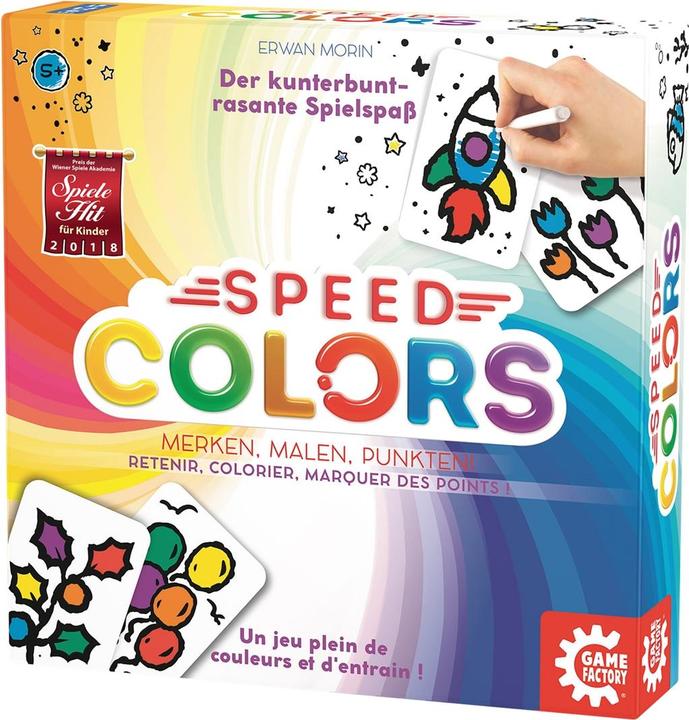 Actual product image Game Factory Speed Colors (French, German, 2 - 5 Players)