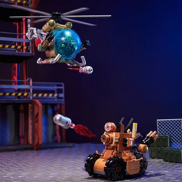 Actual product image GED Metal Slug 3 Helicopter Set Costruzioni 344pz Pantasy