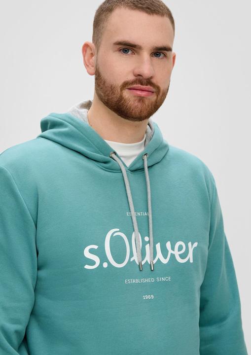 Produktbild s.Oliver Sweatshirt Sweatshirt mit Labelprint (XXL)
