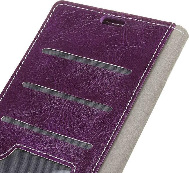Actual product image MU Classic Crazy Horse III Leather Bookcover Series (Xperia XA2 Plus)