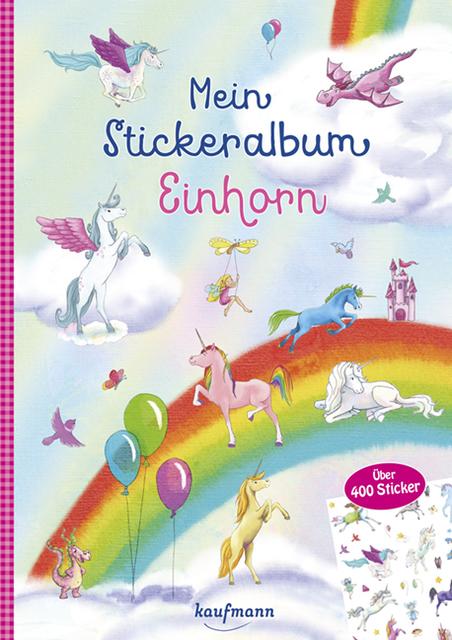 Produktbild Mein Stickeralbum Einhorn (400 Sticker)
