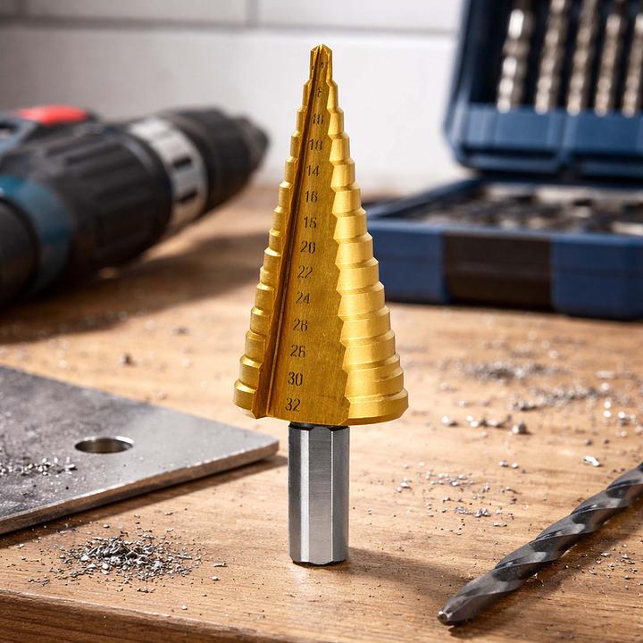 Actual product image Wiltec Stufenbohrer (Ø 4-32mm)