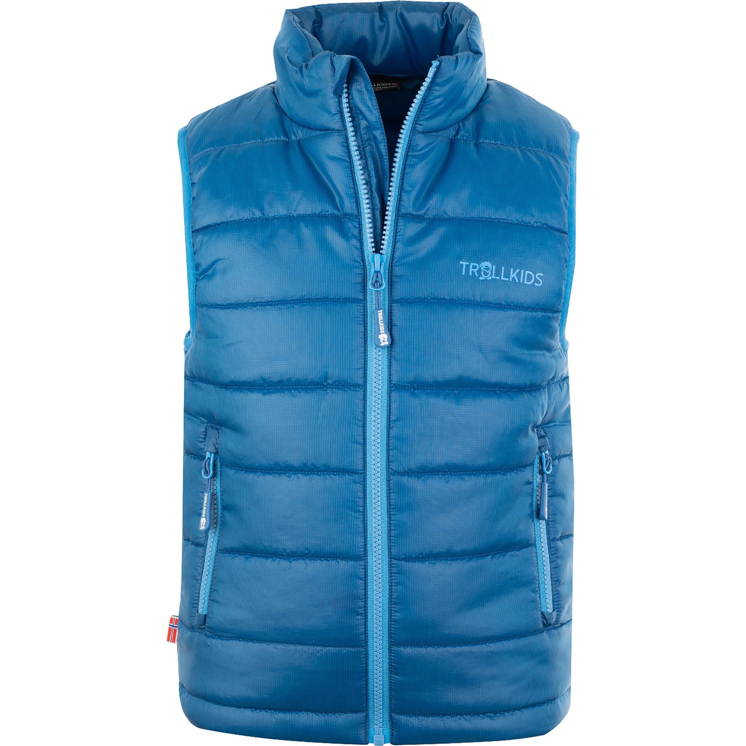 Thumbnail - Trollkids, Unisex, Weste, Trondheim Weste, Blau, (110)