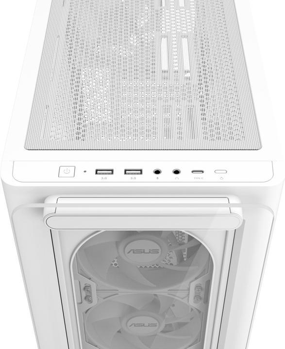 Actual product image ASUS Go A23 PLUS TG ARGB WHITE (Mini-ITX, mATX)