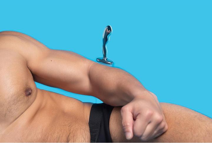 Produktbild Earthly Body b-Vibe Stainless Steel Prostate Plug: Premium P-Spot Stimulation