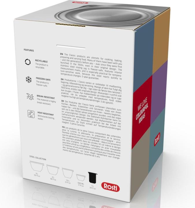 Produktbild Rosti Messbecher 1 l, Silber (1000 ml)