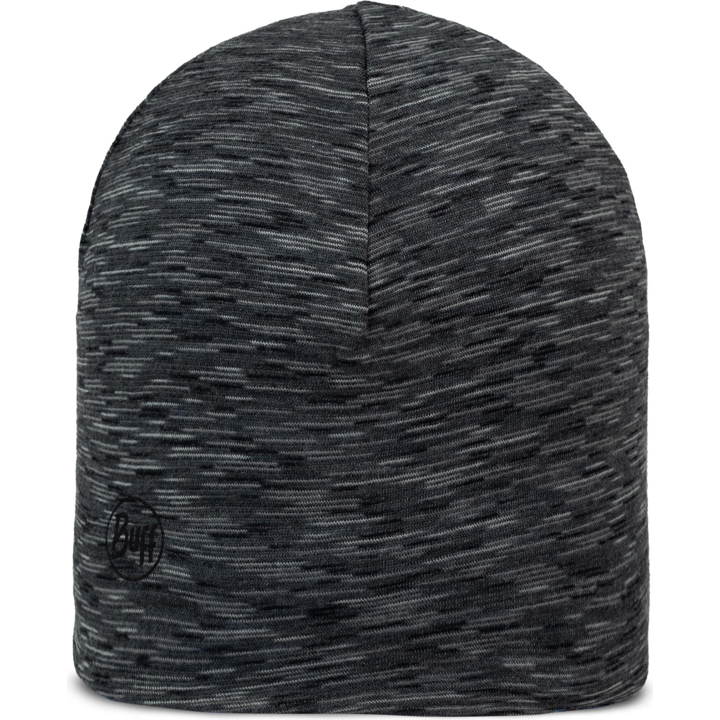 Buff, Unisex, Berretto, Kid's LW Merino Wool Reversible Hat, Grigio, Blu, (Taglia unica)