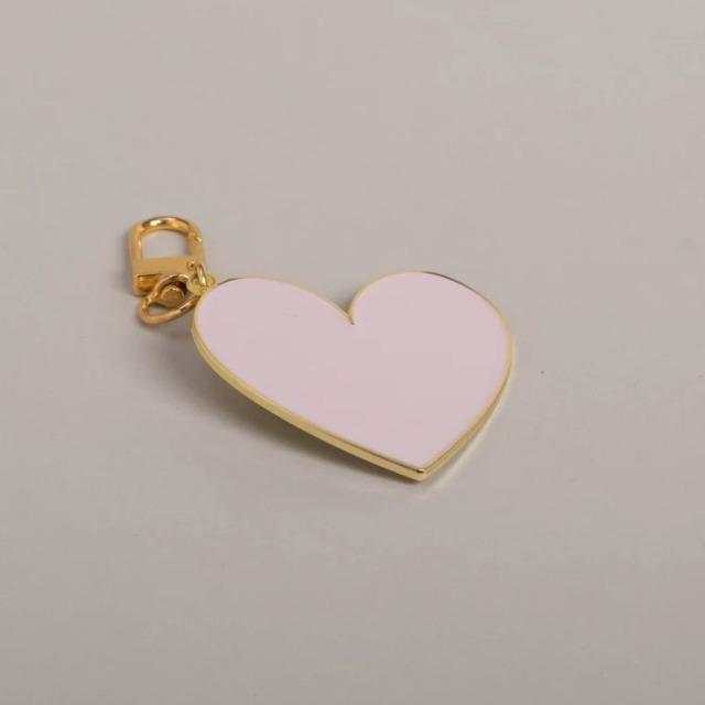 Immagine prodotto Eulenschnitt Ciondolo portachiavi cuore grande rosa - by