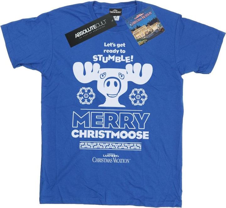 Image du produit National Lampoon´s Vacation National Lampoon's Christmas Vacation - T-shirt MERRY CHRISTMOOSE - Homme (XXL)