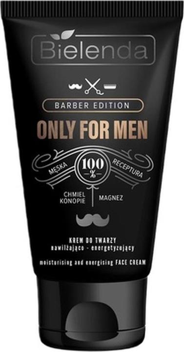 Bielenda Barber Edition Only for Men Moisturising and Energizing Face Cream 50ml (Body cream, 50 ml)