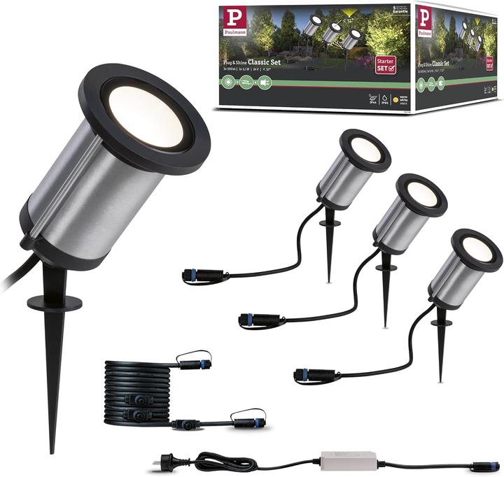 Produktbild Paulmann Outdoor Plug & Shine Classic Starterset (310 lm, IP65)