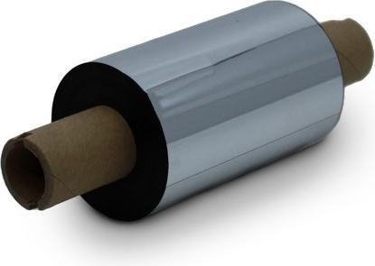 Produktbild Helvetikett Thermotransfer Farbband Wachs/Harz 50 mm x 300 m (5 cm, Schwarz)
