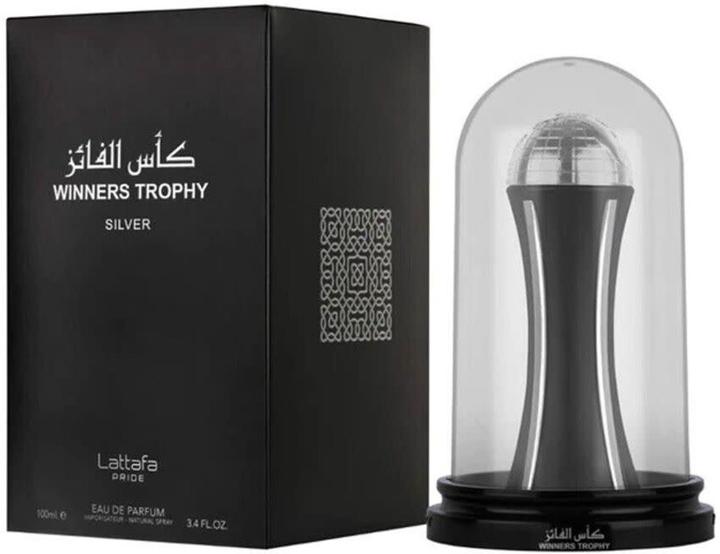 Actual product image Lattafa Perfumes Winners Trophy Silver Eau de Parfum - 100ml (Eau de parfum, 100 ml)