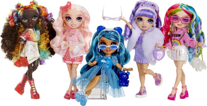 Actual product image Nobrand Rainbow High Crystal Fashion Doll Rainbow