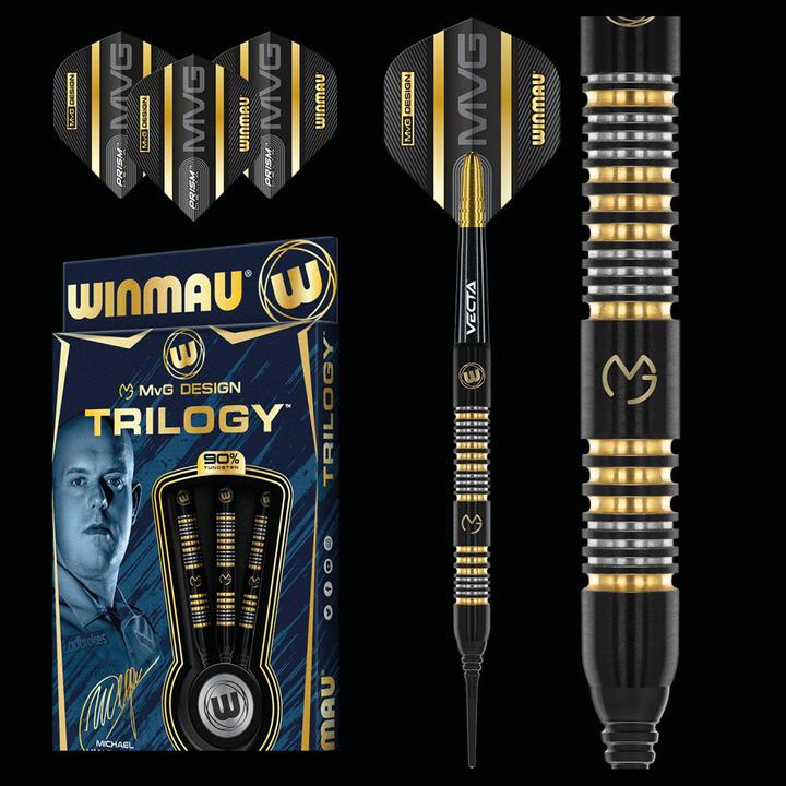 Image du produit Winmau Fléchettes souples MvG Trilogy (20 g)