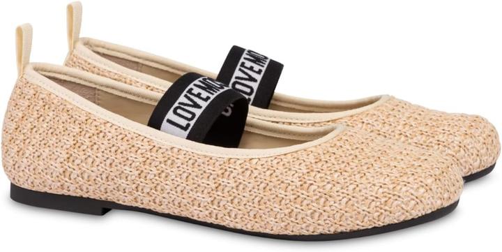 Produktbild Love Moschino Schärpe Ballerina Natürliche Raffia (37)