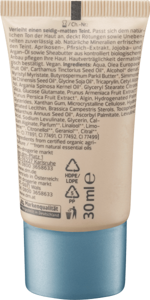 Actual product image dm alverde Mineral makeup (naturelle 01)
