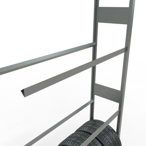 Produktbild Schulte Lagertechnik Räder-Anbauregal MULTIplus151