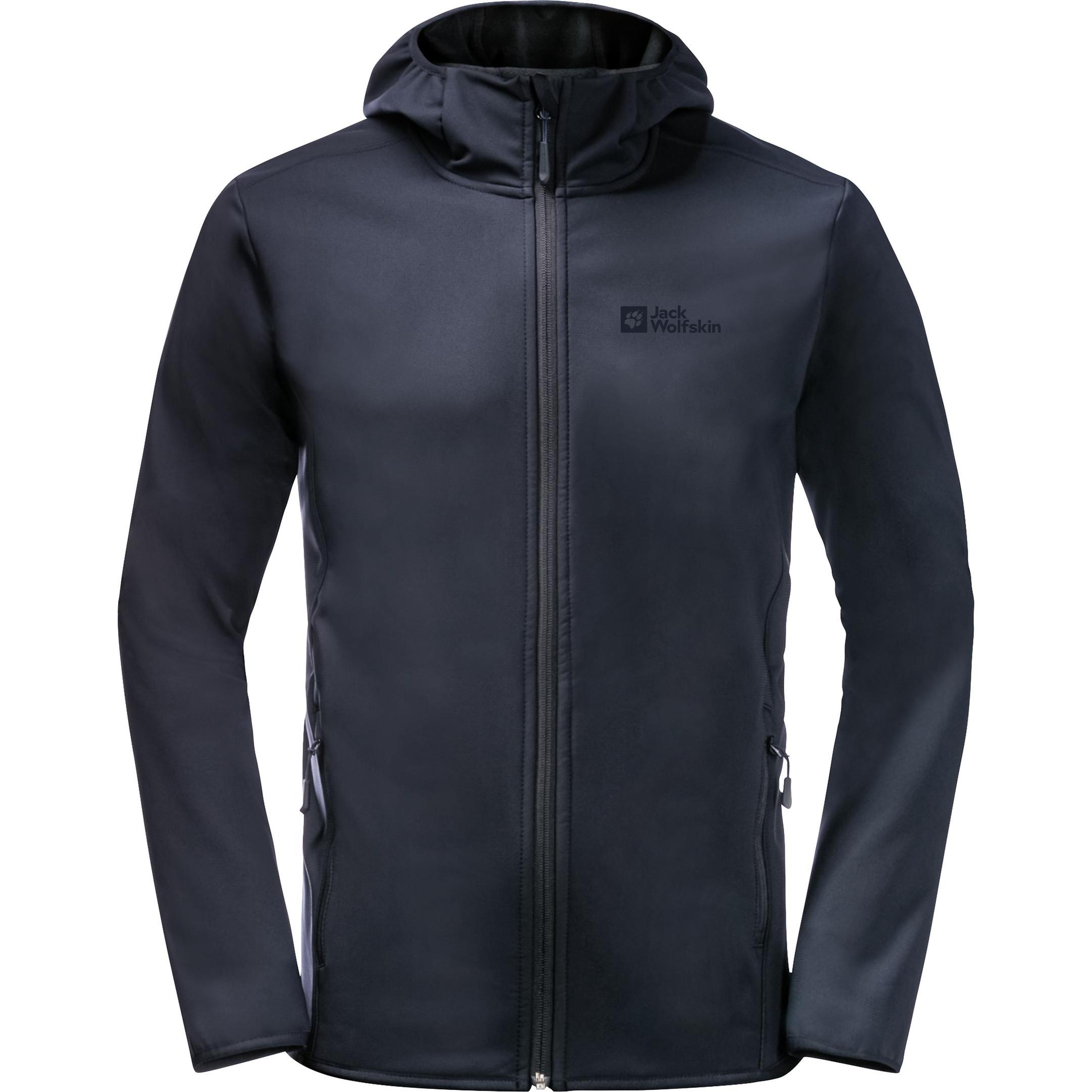 Jack Wolfskin, Herren, Jacke, Bornberg Hoody M (M), Blau, M