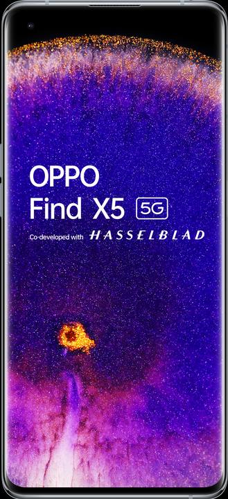 Image du produit OPPO Find X5 (256 Go, Blanc, 6.55", SIM + eSIM, 5G)
