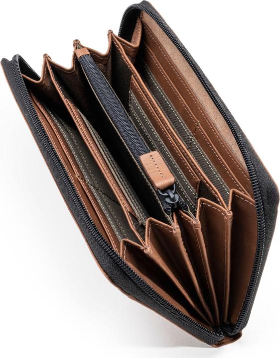 Immagine prodotto Farmhood Portafoglio Nashville con protezione RFID in pelle 19,5 cm
