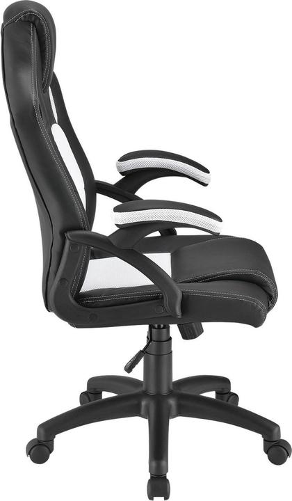 Image du produit Juskys Racing Schreibtischstuhl Montreal - Weiss
