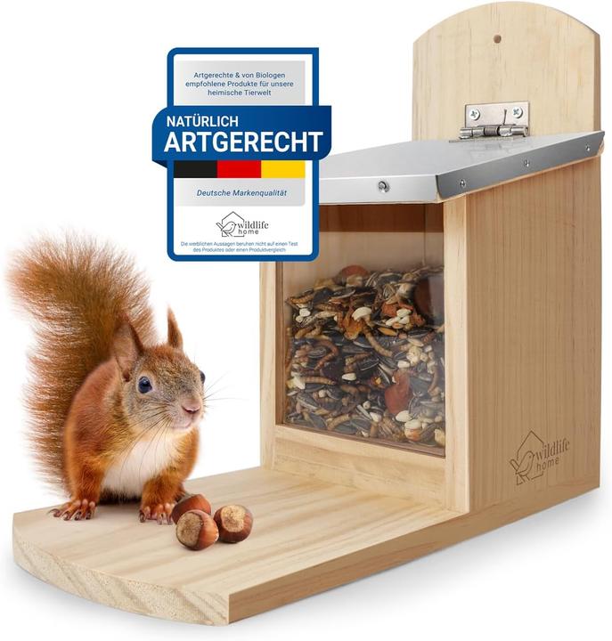 Wildlife home Eichhörnchen Futterhaus