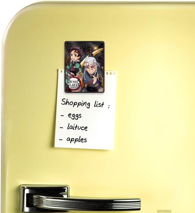 Produktbild ABYstyle Demon Slayer Magnete Premium: Tanjiro & Tengen S2 6cm (4x)