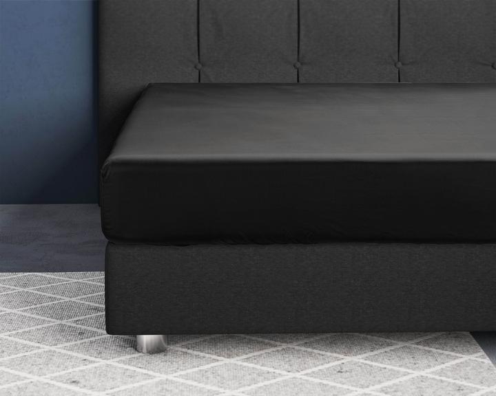 Produktbild Palo Satin Spannbettlaken (180 x 200 cm)