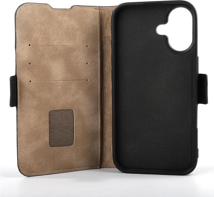 Immagine prodotto Mike Galeli Copertina per libri in vera pelle Fabio nero (Apple iPhone 16)