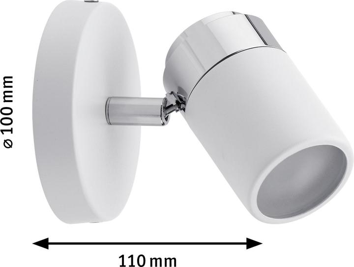 Actual product image Paulmann Bathroom light Zyli (GU10)