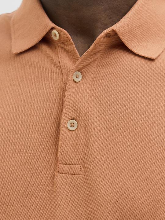 Actual product image Jack & Jones Single-coloured polo T-shirt T-shirt (S)