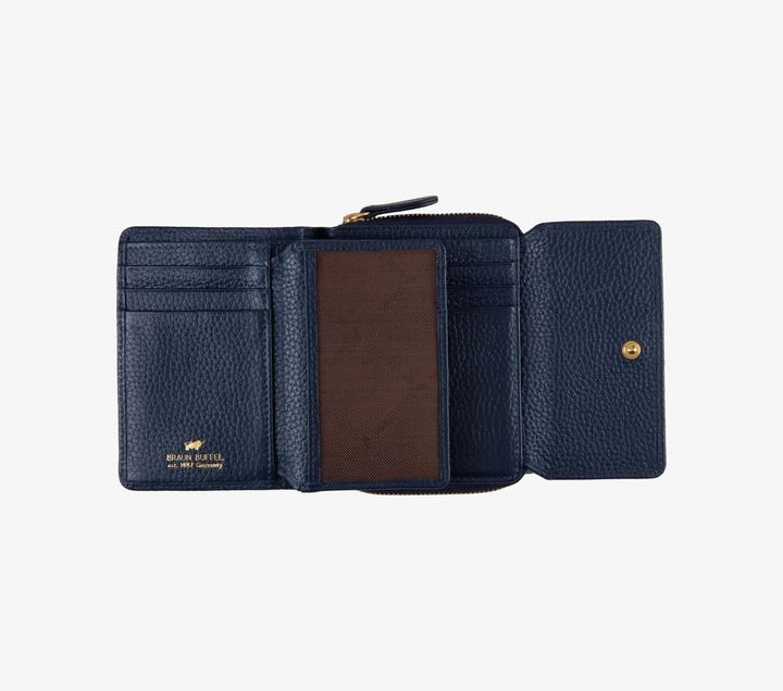 Actual product image Braun Büffel Asti" Navy Wallet